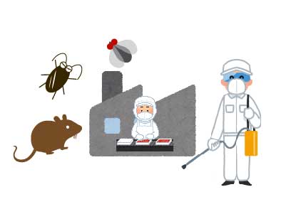 食品工場のネズミ駆除・害虫駆除のポイントと業者の選び方