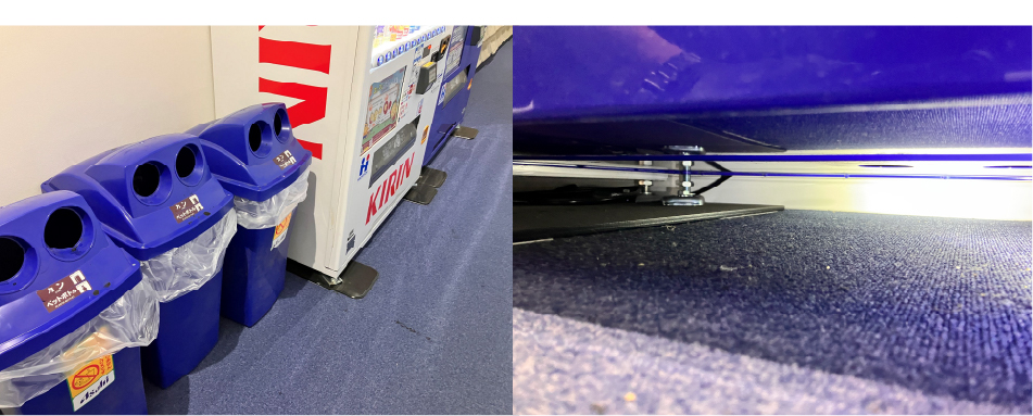 物流倉庫の自動販売機
